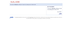 Desktop Screenshot of klkl.com