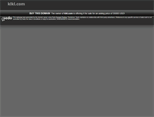 Tablet Screenshot of klkl.com